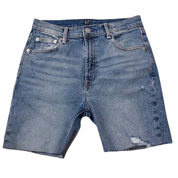 3/$25 🙌🏼 GAP Long Cutoff Shorts Regular True Skinny 27 - Picture 1 of 6
